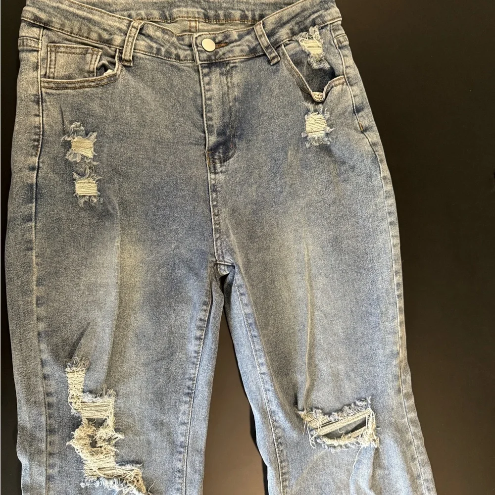 🔥 4 for $20 DEAL 🔥 SHEIN \ Temu || Denim Jeans Size XL - Picture 2 of 12